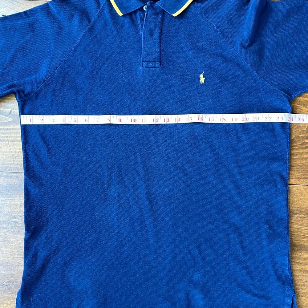 Polo Golf Ralph Lauren Navy Blue Short Sleeve Polo Shirt - Sz L